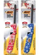 BIC Multi-Purpose Lighter, Holiday Sweater Collection, 10/ct Display