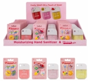 Wish Hand Sanitizer Spray 1.2oz with 4pk Charms 30+30/display