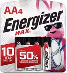 AA-4 Pack Energizer Batteries