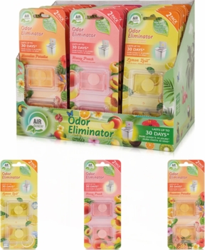 Air Fusion Fruit Scent Bin Freshener 2 Pack 0.17oz 36/display