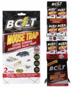 Bolt Mouse Traps 2pk 144pc Floor Display