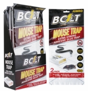 Bolt Jumbo Mouse Traps 2pk 24/Display