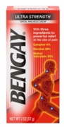 Bengay Ultra Strength 2oz Cream 6/bx