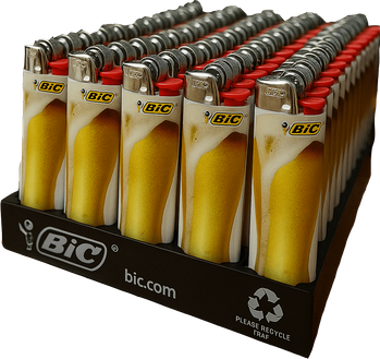 Bic Beer Lighters 50/tray