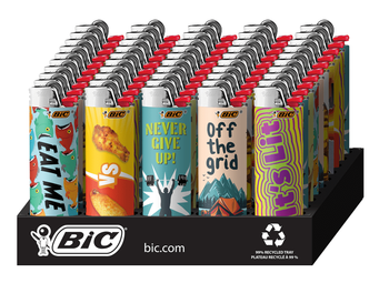 Bic Good Vibes Lighters 50/tray