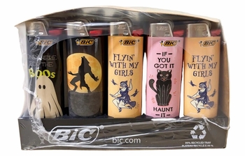 Bic Halloween Lighters Spooky 50/tray