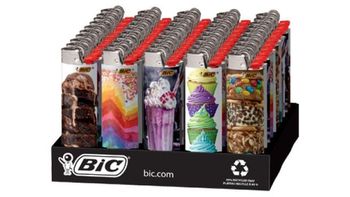 Bic Indulge Lighter 50/tray
