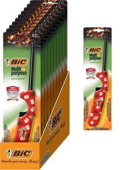 BIC Multi-Purpose Lighter, Smores Collection 10/ct Display