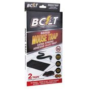 Bolt 2pk Mouse Traps4.3" x 10.4" 6bx