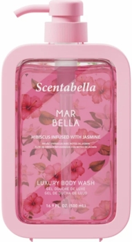Scentbella Body Wash 16.9oz Mar Bella 12/dsplay