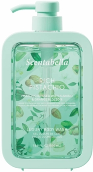 Scentbella Body Wash 16.9oz Rich Pistachio 12/dsplay