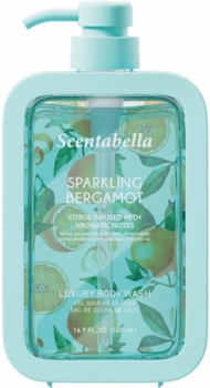 Scentbella Body Wash 16.9oz Sparkling Bergamot 12/dsplay