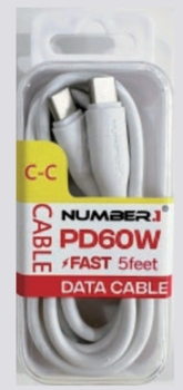 Type C to Type C Pre-Packaged Cables 12/bx