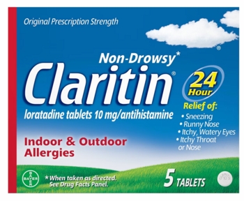 Claritin 5 Tablets 6/bx