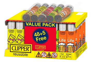 Clipper Famous Food 48/tray + 5 Free