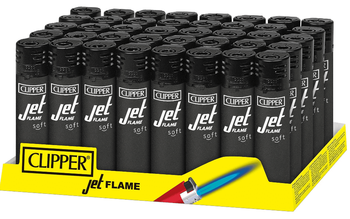 Clipper Jet Flame Black 48/Tray