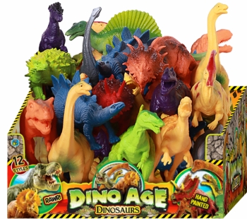 JA-RU Dino Age Dinosaurs 24/Display