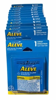 Hanging Blister Pack ALEVE 12/cards