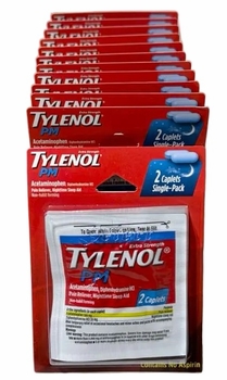 Hanging Blister Pack Tylenol PM 12/cards