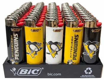 Bic NHL Pittsburgh Penguins Lighters 50ct
