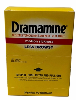 Dramamine Less Drowsy 20-2pk