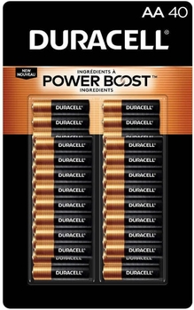 Duracell Batteries AA/40ct ( 1 Card)