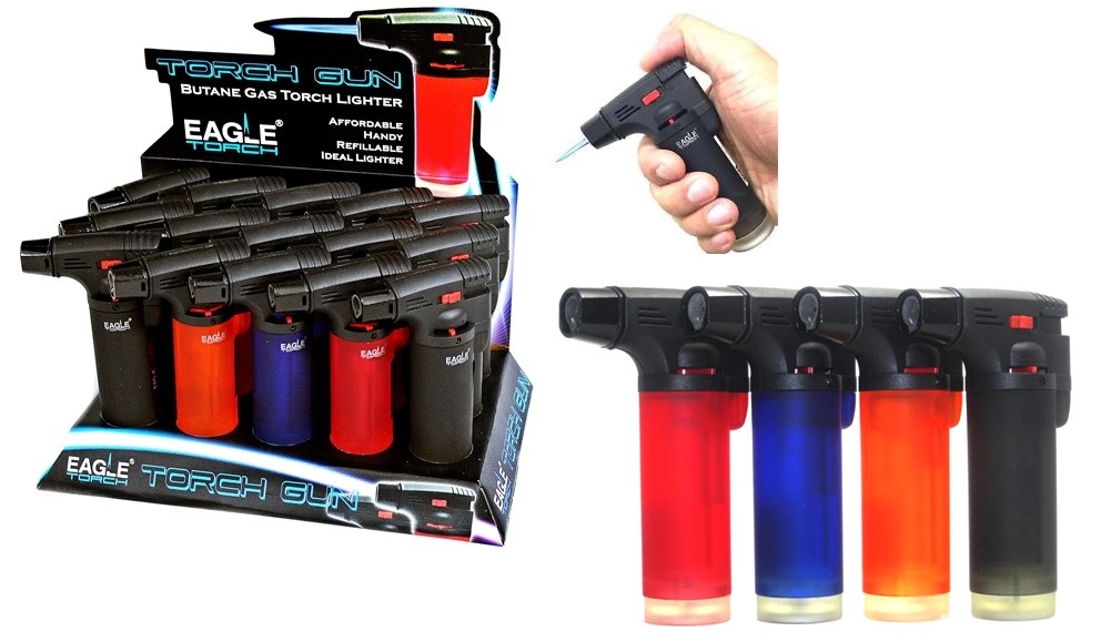 Eagle Gun Torch Lighter 15/Box Refillable Lighters & Torch