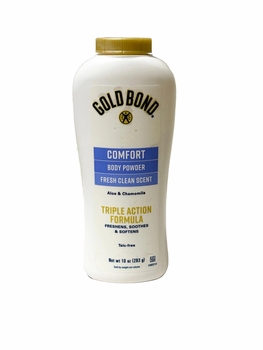 Gold Bond Body Powder Fresh Clean Scent 10oz, 3/bx