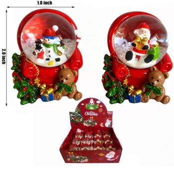 Holiday Chair Design 2" Snow Globe 12/Display
