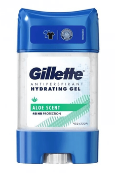 Gillette Antiperspirant Gel 70ml (3.38oz)6/bx Aloe Scent