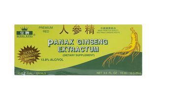 Green Panax Ginsend W/alcohol 10bx
