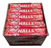 Halls Strawberry Cough Drops 20/ct