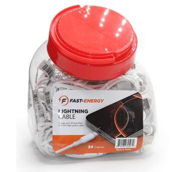 IPHONE Charging Cable 24/Jar