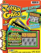 JA-RU Fake Lottery Tickets 5pk 6/bx