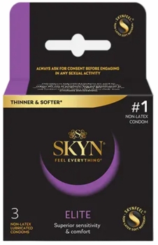 SKYN Elite Condoms 3pk 12/bx