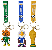 2026 World Cup Mascot Keychain 12/Bx