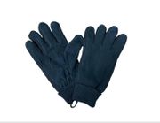 Unisex Fleece Black Winter Gloves 12/bx