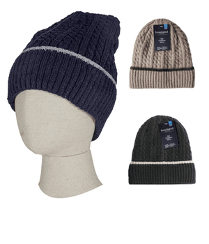 Men's Hat w/fur lining 12/bx