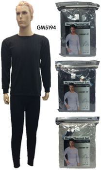 Men's Thermal Long Johns Set 6/bx