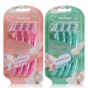 Modess Razor Triple Blade 4PK 12/bx