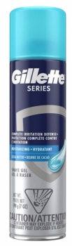 Gillette Series Men's Moisturizing Shave Gel 7oz 6/bx