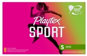 Playtex Tampons Sport Super 8ct, 12/bx