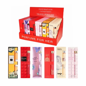 Women's INSPIRATION Travel Perfume for Her 1.18oz/35ml, 48/ct Display