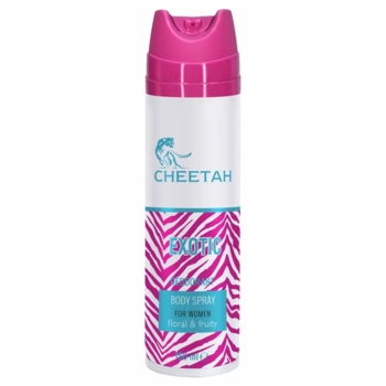 Cheetah Ladies Body Spray 150mL (3.4oz) Exotic 12/Display