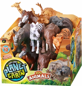 JA-RU Zoo Animals 24/Display