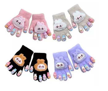 Plush character Kids Gloves 12/bx