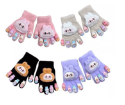 Plush character Kids Gloves 12/bx