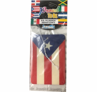Puerto Rico Flag Air Freshener 12ct