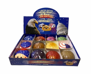 Liberty Foam Dumplings USA 250 Edition 12/display