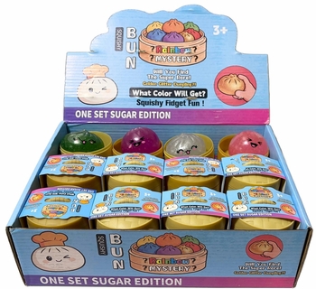 Squishy MINI Glitter Dumpling Toy 24/display